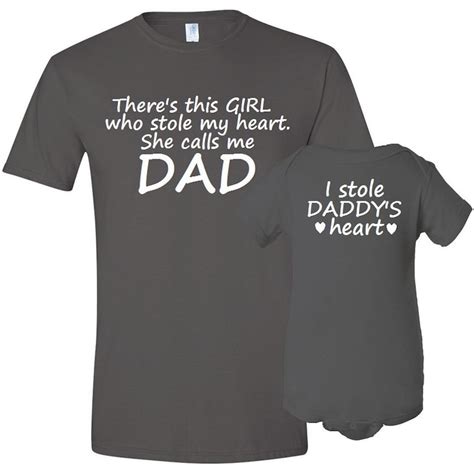 Theres This Girl She Stole My Heart Calls Me Dad Father Etsy