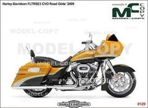 Harley Davidson Fltrse3 Cvo Road Glide 2009 2d Drawing Blueprints