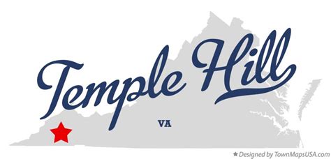 Map Of Temple Hill Va Virginia