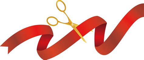 Scissors Cutting Ribbon Png Free Logo Image
