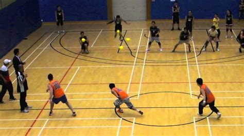 Dodgeball is a great game to play for exercise and fun with minimal equipment, and here is how it's done. Spring 2012 Dodgeball Highlights - YouTube