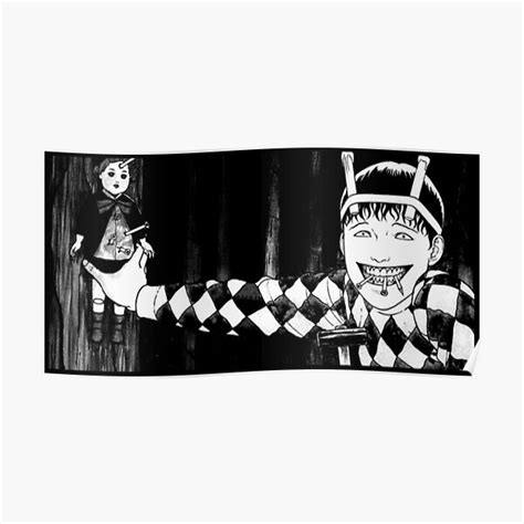 Junji Ito Soichi Poster For Sale By Uprooted Redbubble