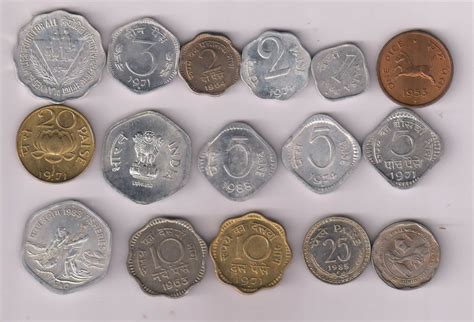 India Rep 22 Different Xf Coins Kb Coins And Currencies