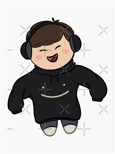 Georgenotfound Mcyt Sticker For Sale By Designing Jen Redbubble