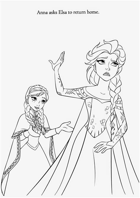 Elsa Frozen Coloring Page At Getcolorings Free Printable Sexiezpicz Web Porn