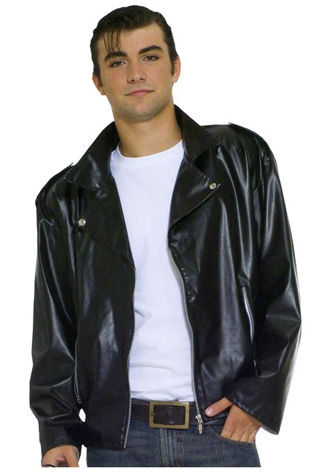 Plus Size 50s Greaser Jacket Adult Grease Movie Costume