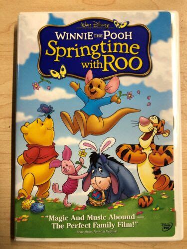 Winnie The Pooh Springtime With Roo Dvd Disney 2003 I1225