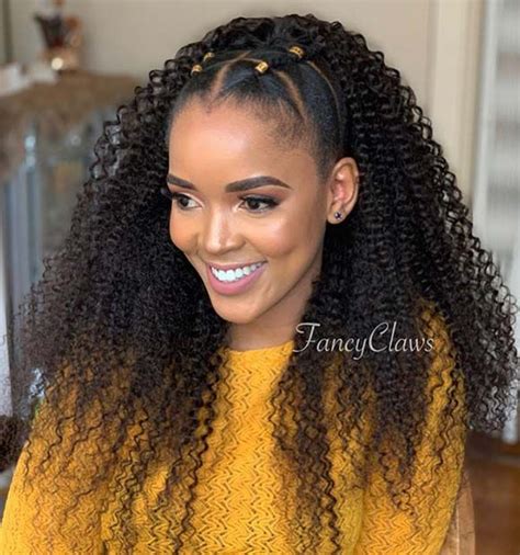 23 Trendy Weave Hairstyles That Turn Heads Stayglam Curly Weave