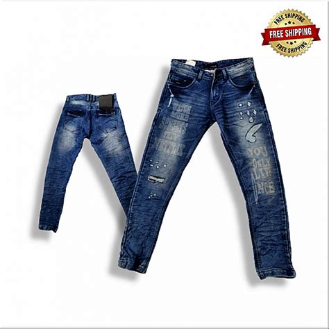 Wholesale Online Buy Men Relaxed Fit Repeat Jeans