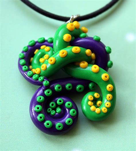 Day Of The Tentacle Necklace By Sakiyo Chan Deviantart Com On Deviantart Tentacles Necklace