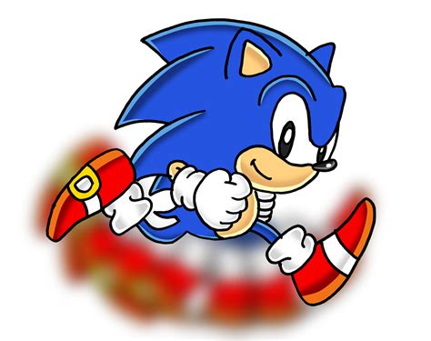 Image Classic Sonic Runningpng Sonic News Network The Sonic Wiki