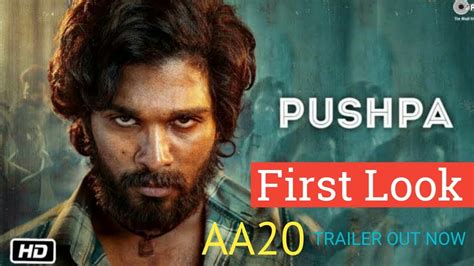 Aa 20 Official Trailer Allu Arjun New Hindi Trailer Pushpa Teaser