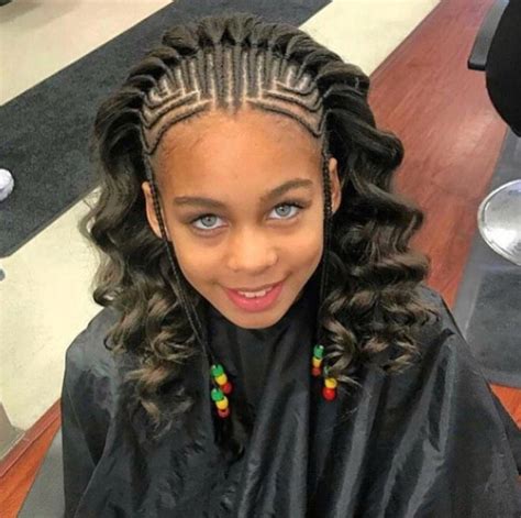 Hair Styles For Natural Girls Braidedhairstyles Kids Braided