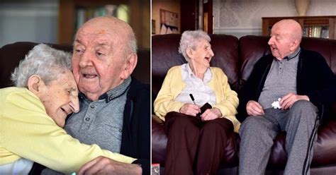 98 year old mother moves into care home to look after her 80 year old son old mother mom