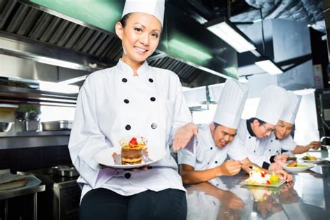 asian chef in restaurant kitchen cooking stock images page everypixel