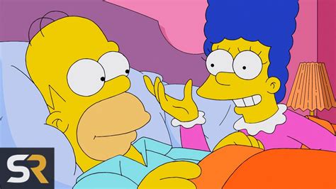 10 Times Homer And Marge Got Too Close For Comfort Youtube