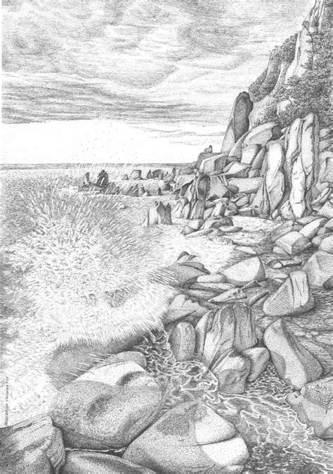 Seaside Drawing At Explore Collection Of Seaside