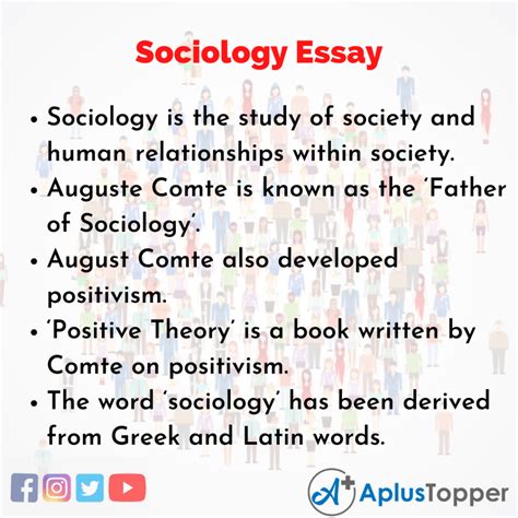 Sociology Essay Essay On Sociology For Students And Children In