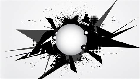 Black And White Vector Art Wallpapers Bigbeamng