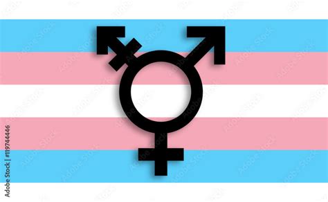 transsexual flag gender sex symbol isolated stock illustration adobe stock