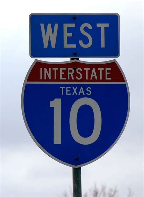 Texas Interstate 10 Aaroads Shield Gallery