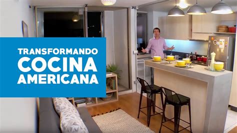 Si usted no tiene ninguna idea de como diseñar una sala comedor y una cocina en un solo espació, no se preocupe; Cómo hacer una cocina americana - YouTube