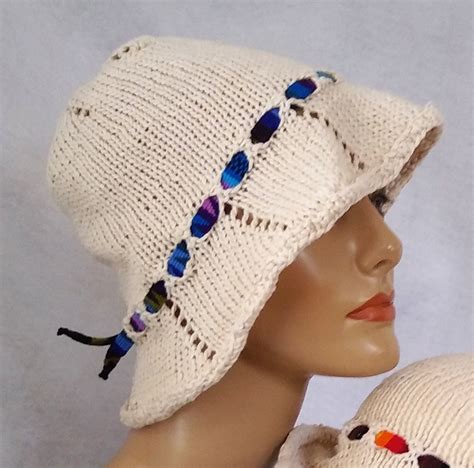 Knitting Pattern Bucket Hat Knit Sun Hat Pattern Knit Your Etsy Uk