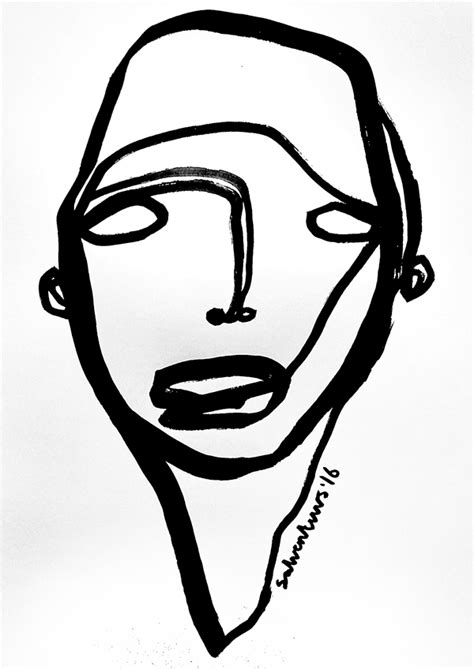 Continuous Line Drawings Solo Line Art 366daysproject On Pantone