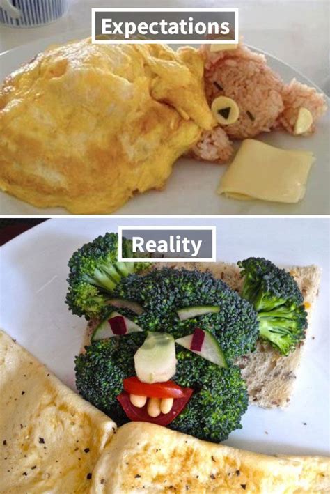 expectation vs reality food hot sex picture