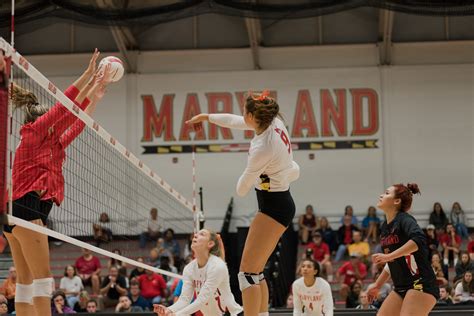 Maryland Volleyball Knows Erika Pritchard Will Rebound From Her Struggles Vs Ohio State The