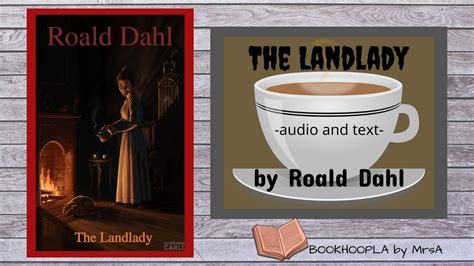 The Landlady By Roald Dahl Audio And Text Youtube