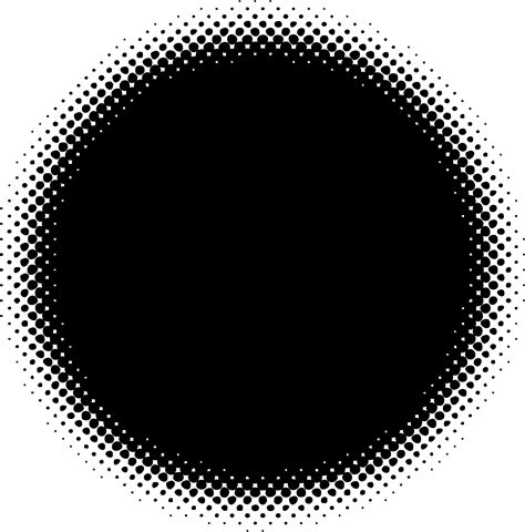 Black canary fade to black black circle black hair black flash black and white the black circle. Clipart - Halftone 15