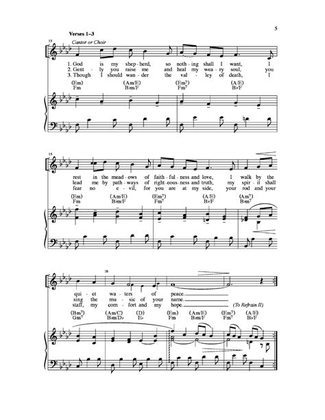 Shepherd Me O God Satb By Marty Haugen Jw Pepper Sheet Music