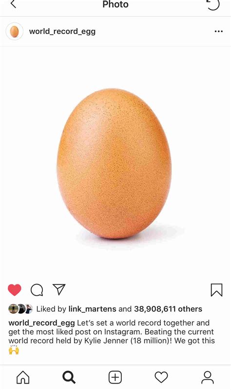Picture Of An Egg Is Now Most Liked Post On Instagram Peoples Daily