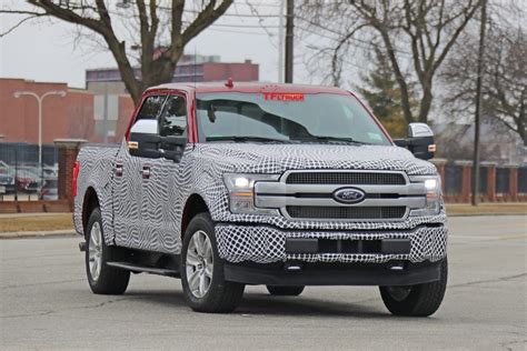 The most popular pickup truck in america is back, now with way more batteries. First Ever Ford F-150 Prototype Truck With Independent ...