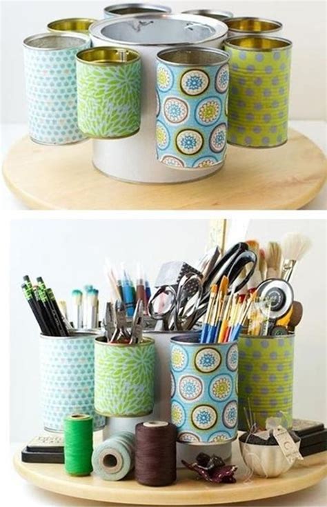 New Life For Old Things Useful Crafts Of Cans Diy Is Fun