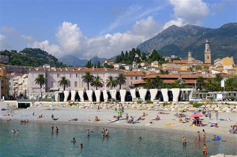 Menton Beach Pictures And Visitor Information France