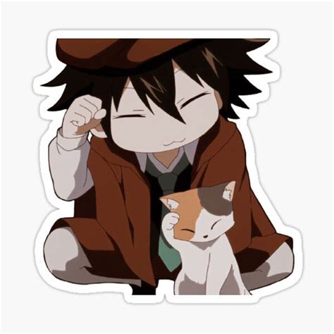 Bungo Stray Dogs Ranpo Edogawa Sticker By Snazzymina Anime Printables