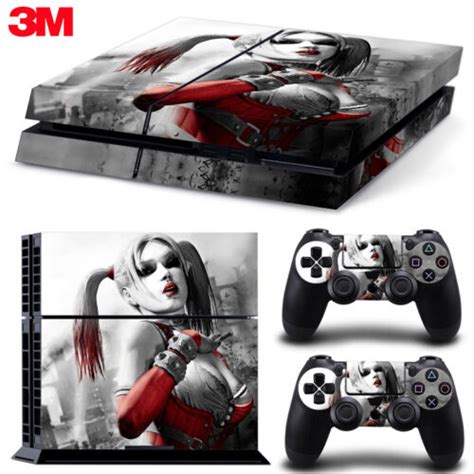 Ps4 Playstation 4 Console Skin Decal Sticker Harley Quinn 2