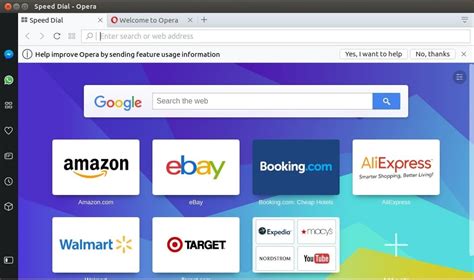 Vpn gratis, pemblokir iklan, pesan bawaan. Opera Web Browser for Ubuntu - Linux Hint