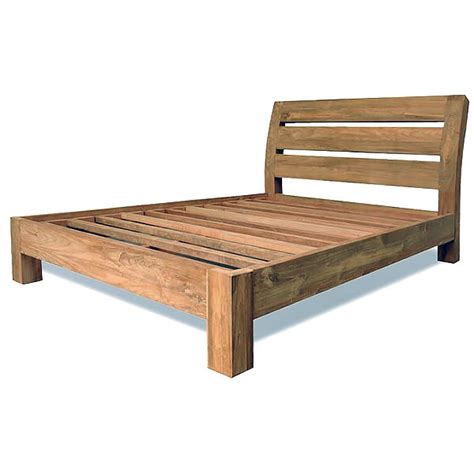 Head board is 50mm thick and foot board is 75mm thick, side panels are 85mm thick. TEAK BEDS and BED FRAMES | Quality furniture manufacture