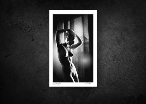 Classic Fine Art Nude Black And White Nude Erotic Art Etsy