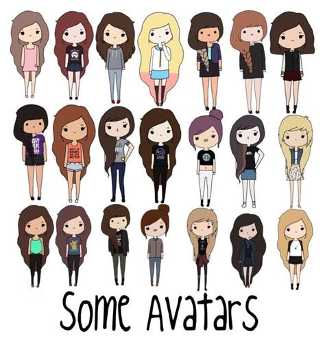 Some Avatars By Halee1273 Liked On Polyvore Featuring Art My