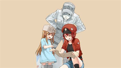 Anime Cells At Work Hd Wallpaper