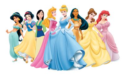 Disney Princesses PNG Vector Images With Transparent Background