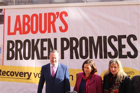 Labour Broke Its Promises Says Sinn Fein