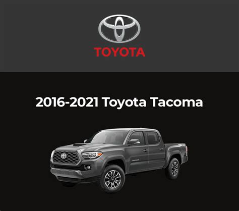 2016 2023 Toyota Tacoma Eyecatcher