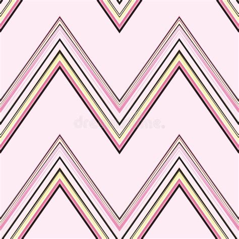Pink Chevron Pattern Stock Vector Illustration Of Repeating 31939639