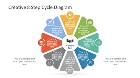 Creative 8 Step Cycle Diagram For Powerpoint Slidemodel