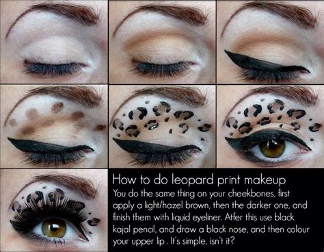How To Do Leopard Print Makeup Musely